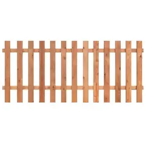Panneaux de clôture préfabriqués 3D décoratifs pour l'extérieur, naturels et écologiques, en bois