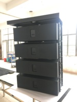 Passive Dual 12 ''Trois Division Line Array Haut-parleurs 4ohm Système de sonorisation intérieur pour Club Concert Performances Pro Audio