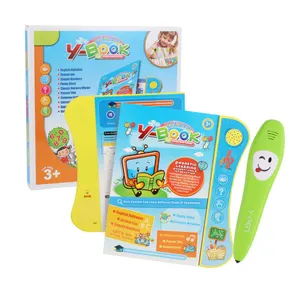 Baby early learning books educational touch screen tablet pad for kids and children with electric pen batteries not included
