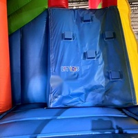 Château gonflable avec toboggan, structure de saut gonflable pour enfants de maternelle et préscolaire, fête d'enfants