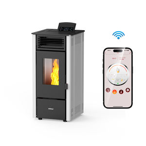 Poêle à granulés de bois européen à haute efficacité KM0805A, poêle à granulés, estufas de <span class=keywords><strong>pellet</strong></span>, chauffage intérieur à vendre - Product Image 1