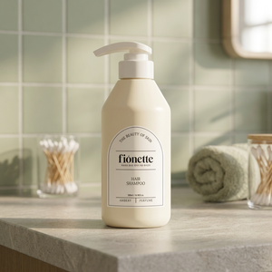 Shampooing hydratant pour cheveux Fionette Floral Amber Perfume 500ml avec musc pour lisser et embellir la peau, tous types de cheveux - Product Image 3
