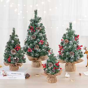 Petit <span class=keywords><strong>sapin</strong></span> <span class=keywords><strong>de</strong></span> Noël, mini décorations <span class=keywords><strong>de</strong></span> bureau pour la maison - Product Image 4