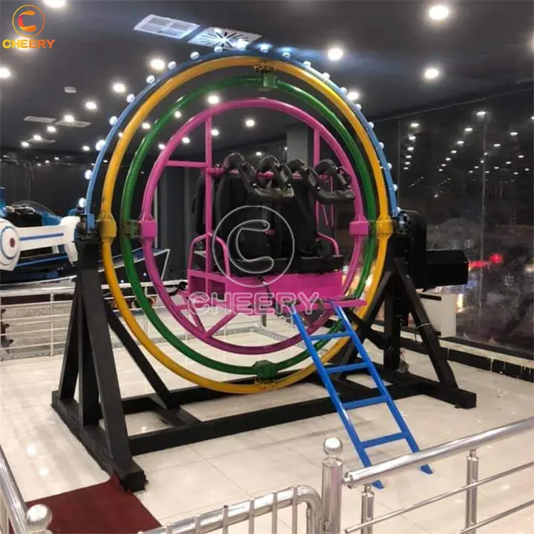 Comercio de productos parque de atracciones de parque de atracciones con giroscopio humano 3D espacio anillo venta paseo