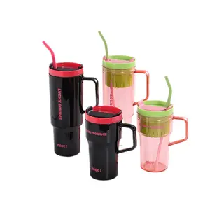 Tasse en plastique Tritan Sports Water Cup 1L grande capacité gobelet à café réutilisable avec les meilleurs services Vente en gros pas cher