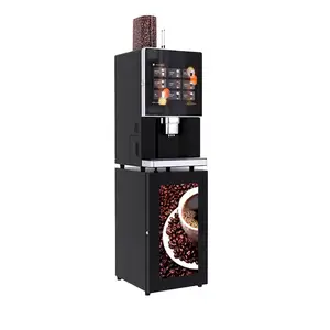 핫 세일 하이 퀄리티 콩 컵 커피 자판기 동전 작동 커피 기계
