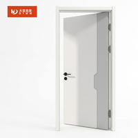 Portes en bois insonorisées pour maisons, portes intérieures d'hôtel, portes intérieures en MDF avec âme pleine