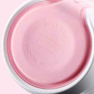 Lớn Pin đa chức năng xách tay 1300mAh cấp thực phẩm nhựa USB nạp tiền sữa lắc cầm tay máy xay sinh tố Máy ép trái cây - Product Image 3