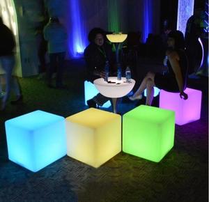 New Design Bar Home Furniture Plastic Modern Outdoor Led Light <strong>Cube</strong> <strong>Table</strong> - Product Image 5