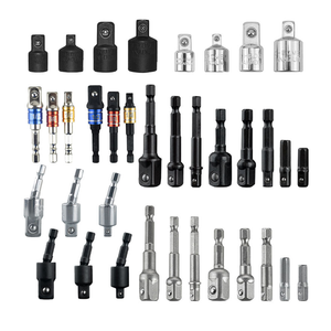 อะแดปเตอร์ลม 3/4 นิ้ว อะแดปเตอร์ประแจไฟฟ้า 1/2 นิ้ว อะแดปเตอร์ปืนลม 3/8 นิ้ว แบบสี่เหลี่ยม สำหรับงานอุตสาหกรรม สีดำฟอสเฟต - Product Image 1