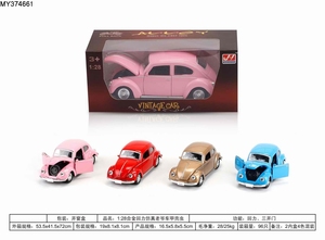 مجموعة طراز قديم 1: 28 مقياس <span class=keywords><strong>3</strong></span> أبواب فتح يموت الصب سحب الظهر ألعاب للأطفال - Product Image 6