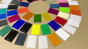 直接工場4 * 8ftカスタムカラー1mm 2mm 3mm 4mm無料サンプル蛍光半透明パースペックスPmmaカラーアクリルシートパネル