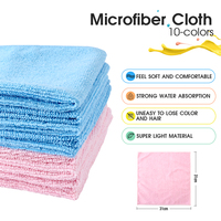 Fournisseur professionnel de chiffons de nettoyage en microfibre sans peluches, réutilisables, imprimés sur mesure, fabricant de torchons