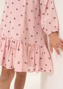2022 stile coreano <span class=keywords><strong>abbigliamento</strong></span> per bambini <span class=keywords><strong>elegante</strong></span> rosa floreale per bambina vestito festa di compleanno per ragazza vestito da principessa per bambini abiti per bambine - Product Image 3