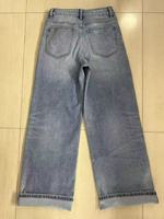Pantalons en jean tendance 2025, broderie de paillettes, jean délavé, jean Y2k, jean baggy, pantalon droit personnalisé pour femmes