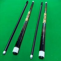 En stock, vente en gros, queue de billard américaine pour le jeu de neuf boules, 1/2 sectionnable, pointe large de 13 mm, prix abordable