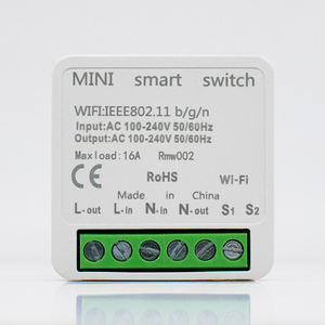 Interrupteur intelligent WiFi 16A EWeLink 2 voies, disjoncteur DIY avec minuterie, fonctionne avec Alexa, <span class=keywords><strong>Google</strong></span> Home, SmartThings pour l'automatisation de la maison - Product Image 6