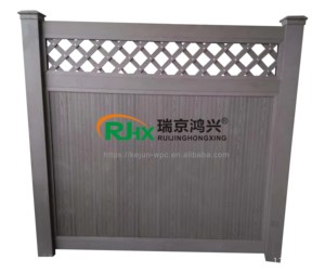 Valla <span class=keywords><strong>de</strong></span> <span class=keywords><strong>Jardín</strong></span> Horizontal <span class=keywords><strong>de</strong></span> Aluminio y WPC, Resistente a la Intemperie, Impermeable y <span class=keywords><strong>de</strong></span> Fácil Instalación - Product Image 5