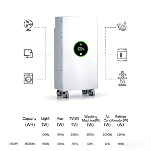 Système d'énergie solaire hors réseau de 5 kW, système d'alimentation hybride domestique avec stockage d'énergie, kit solaire - Product Image 5