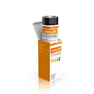 핫 세일 소변 검사 스트립 URS-2P 포도당 단백질 CE ISO 100 조각/배럴