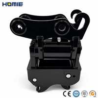 Attache hydraulique inclinable pour excavatrice de 20 tonnes, Powertilt OEM pour un changement rapide d'attache