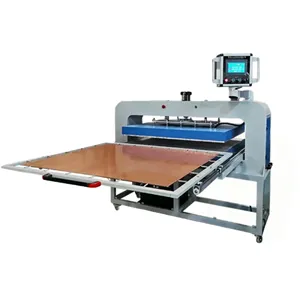 Best selling Hydraulic Double Heated Sublimation Printing Machine Fold Skirt Heat Press Machine