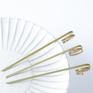 Nhà Máy Bán Buôn Màu Xanh Lá Cây 4.72Inch Vòng Tay Chuỗi Kẹo Mía Sticks Cocktail Đảng Trái Cây Trang Trí Tre Gậy - Product Image 4