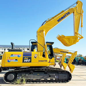 Excavadora de cadenas Komatsu PC160-7 usada de 16 toneladas, año 2021, con motor, PLC y caja de cambios - Product Image 1