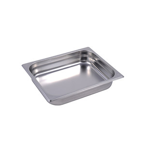 Bac alimentaire GN 1/2 en acier inoxydable 18/10, 32,5 × 26,5 × 6,5 h cm, 781 g Inox Inox Macel - Product Image 1