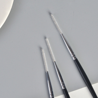 Pinceau de maquillage en fil fin en spirale au prix de gros pour cils Eyerow Spoolie Brush