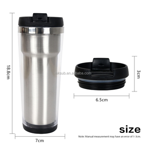 Storyboard Đôi Tường Tumbler Ảnh Giấy Insertable Travel <span class=keywords><strong>Mug</strong></span> Bên Ngoài Nhựa Bên Trong Thép Không Gỉ Thăng Hoa Giấy Ảnh - Product Image 6