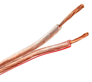 Cable de Altavoz Transparente de PVC para Auto y Hogar, 2 Núcleos, OFC, Cobre Puro, Cable de Audio <span class=keywords><strong>HiFi</strong></span> en Espiral para Amplificador y Reproductor de DVD - Product Image 1