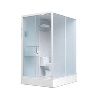 Nouvelle unité de salle de bain sanitaire préfabriquée de luxe, portable, modulaire, cabine de douche mobile