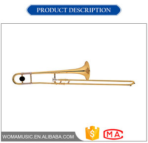 Venta caliente estilo clásico música latón instrumento oro laca Alto BB Trombón - Product Image 2