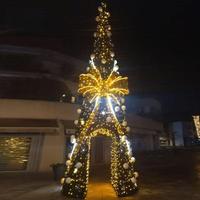 20ft 30ft 40ft 50ft 60ft 70ft Riesiger Outdoor-Beleuchteter Weihnachtsbaum für Plätze, Parks, Einkaufszentren und Christbaumdekorationen