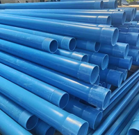 Tuyau de gainage de puits profond en PVC rigide haute résistance pour l'extraction d'eau profonde, diamètres 110mm, 180mm, 225mm, 315mm, pour forages jusqu'à 300m de profondeur
