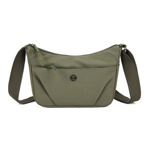 Nylon Crossbody Bag For Women Lightweight Zipper Closure Horizontal <b>Square</b> Shoulder Bag Everyday Use Multiple Colors Available - Product Image 5