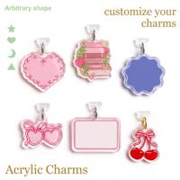Pendentif anti-poussière personnalisé en acrylique, motif dessin animé mignon, pour port de charge iPhone et Type C
