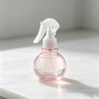 Vente en gros de flacons pulvérisateurs à brume fine en PET de 150 ml, flacons cosmétiques vides, flacons en plastique pour la maison, couleur et logo personnalisés