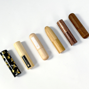 Premium Flat Slant Bullet Angled Hexagon Lipbalm <strong>Lip</strong> Butter Honey <strong>Balm</strong> Lipstick Tubing Packages for Makeup <strong>UK</strong> South Africa - Product Image 1