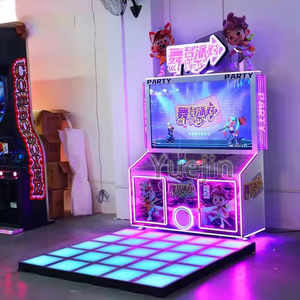Máquina <span class=keywords><strong>de</strong></span> juego con Sensor <span class=keywords><strong>de</strong></span> movimiento comercial para niños Yuejin, escenario Grande, fiesta, baile, <span class=keywords><strong>entretenimiento</strong></span> electrónico que funciona con monedas - Product Image 6