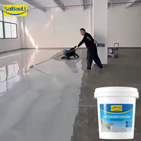 Nouvelle peinture époxy auto-nivelante pour sols en marbre, peinture imperméable pour sols en béton avec granit pour revêtement intérieur