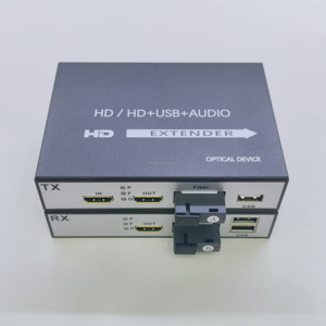 Prix Usine - Extenseur HDMI Fibre Optique 20KM - Transmetteur Récepteur Vidéo KVM Numérique HDMI vers Fibre - Product Image 5
