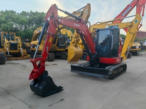 รถขุดขนาดเล็ก Kubota KX057-4 ปี 2022 พร้อมเครื่องหมาย CE รถขุดมือสองขนาด 5.5 ตัน พร้อมรางยาง - Product Image 3