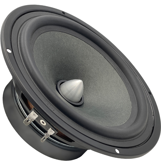 High Performance120W 8 Ohms 1"VC 6.5 Inch Midrange Speaker with Aluminum Bullet for Bookshelf Home Theater System