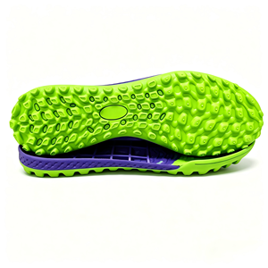 Semelle de football Kezhi durable, légère, hautement élastique, résistante à l'eau, antidérapante, en caoutchouc, pour le football en plein air - Product Image 2