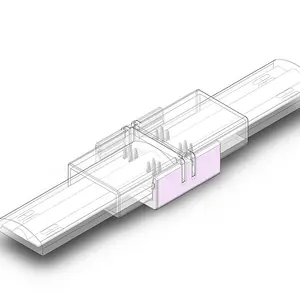 Waterdichte Snelle Connector Voor Cob Led Strips 8Mm 10Mm Enkele Kleur Cct Rgb