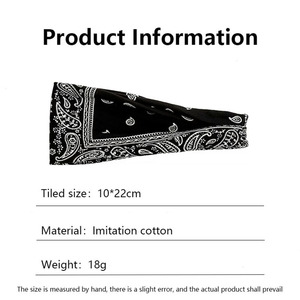 Fábrica preço por atacado alta qualidade impressão cor fina Stretch <span class=keywords><strong>bandana</strong></span> yoga esportes headbands personalizados sweatband para mulheres homens - Product Image 6