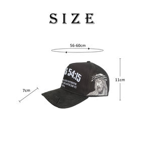 Gorro <span class=keywords><strong>de</strong></span> Gamuza <span class=keywords><strong>de</strong></span> Lujo <span class=keywords><strong>de</strong></span> Alta Calidad con Logotipo Bordado en 3D Diseño <span class=keywords><strong>de</strong></span> Jesucristo Moda Religiosa Personalizada Ropa <span class=keywords><strong>de</strong></span> Calle Unisex Gorra <span class=keywords><strong>de</strong></span> Béisbol - Product Image 3