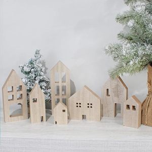 Décoration de maison en MDF en bois à peindre soi-même pour Noël, cadeau de décoration intérieure - Product Image 2